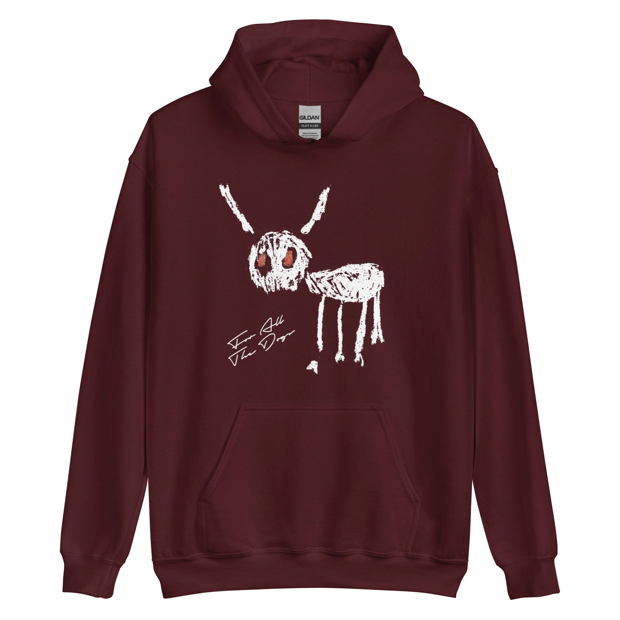 Brown For All The Dogs Hoodie Brown For All The Dogs Hoodie