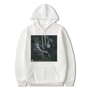 Drake Rapper Hoodie White