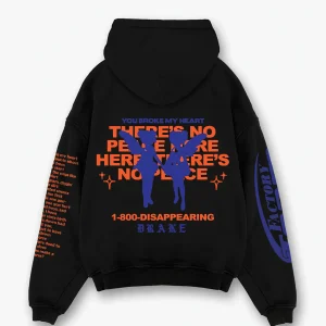 Drake Hoodie Black Beseksy